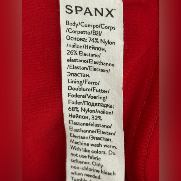 SPANX red Get Moving ribbed skirt - Picture 6 of 6